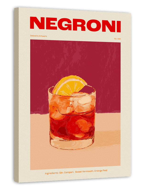 Negroni mit Gin und Campari - Cocktail Rezept