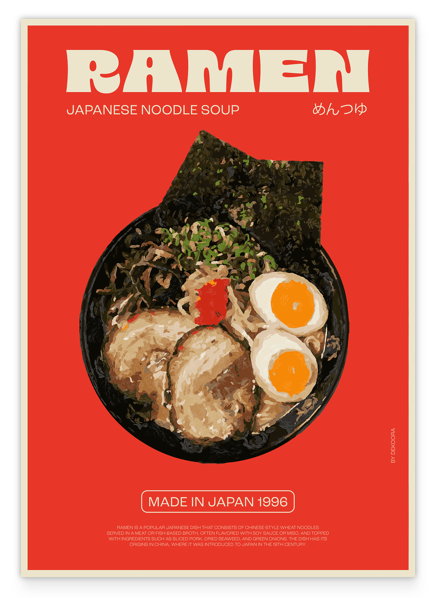 Original Ramen Noodle Dish - Made in Japan 1996