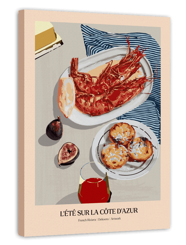 Garnelen zum Mittag - Seafood von der Côte d’Azur