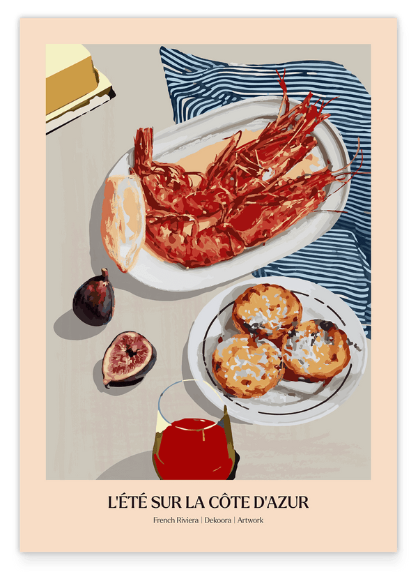 Garnelen zum Mittag - Seafood von der Côte d’Azur