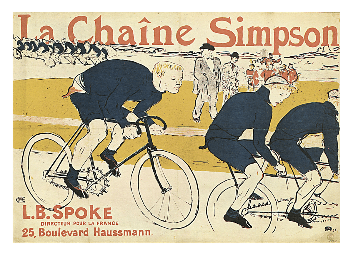 Henri de Toulouse-Lautrec - Plakat La chaine simpson