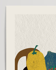 After Hover: Fruit in a bowl "Le Compotier" - Modern still life