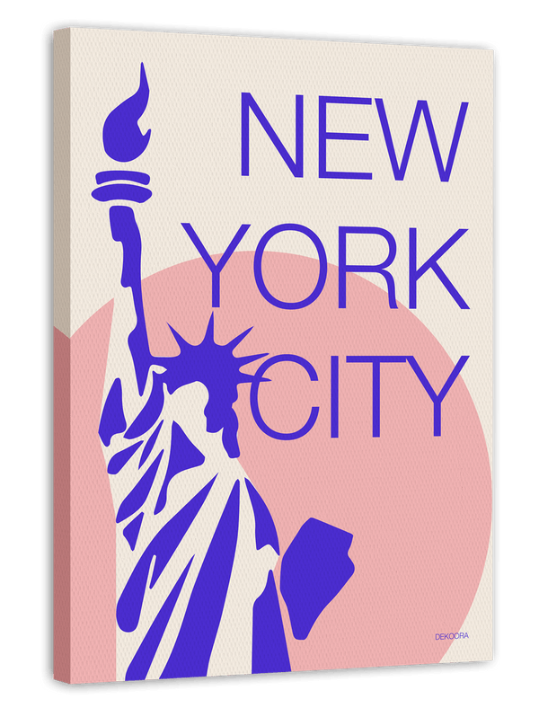 New York's Lady Liberty - Illustration mit Freiheitsstatue