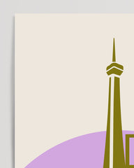 After Hover: Paris Souvenir - Modern illustration with Eiffel Tower