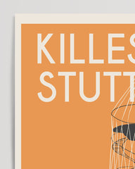 After Hover: Stuttgart Killesberg - Illustration in vintage design