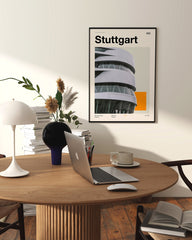 After Hover: Stuttgart - Mercedes Benz Museum im Vintage Style