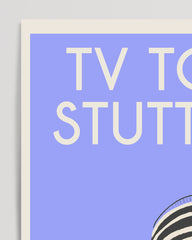 After Hover: Stuttgart TV Tower: Abstract illustration of the television tower