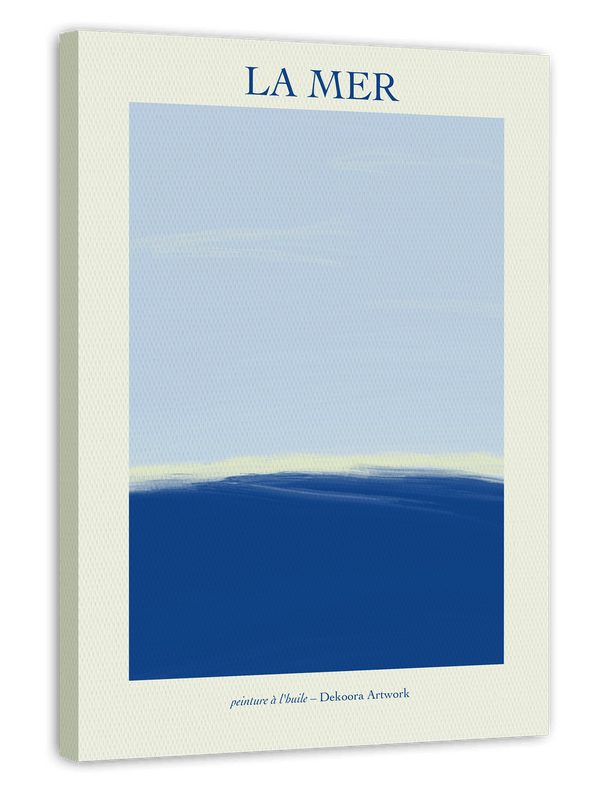 La Mer - Abstrakte Malerei vom Meer