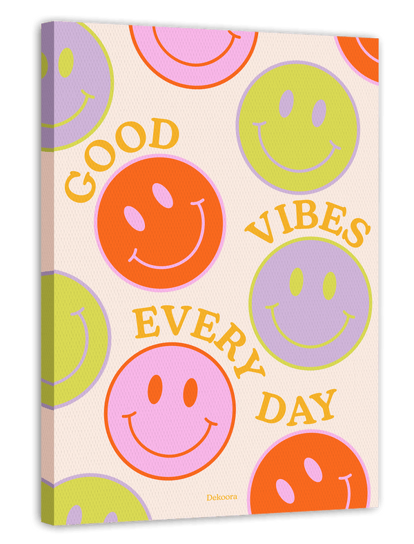 Good vibes every day - Positivity Smileys