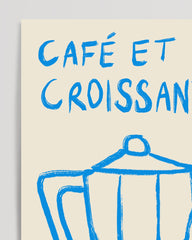 After Hover: Café et Croissants - French Breakfast