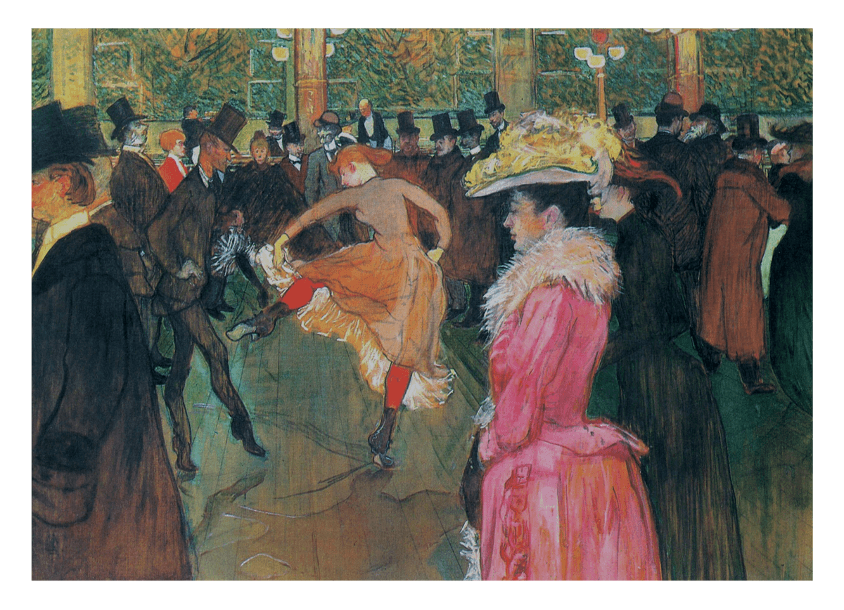 Henri de Toulouse-Lautrec - Moulin Rouge Der Tanz