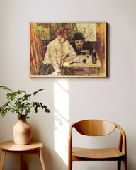 After Hover: Henri de Toulouse-Lautrec - The Last Crumbs (at the restaurant La Mie)