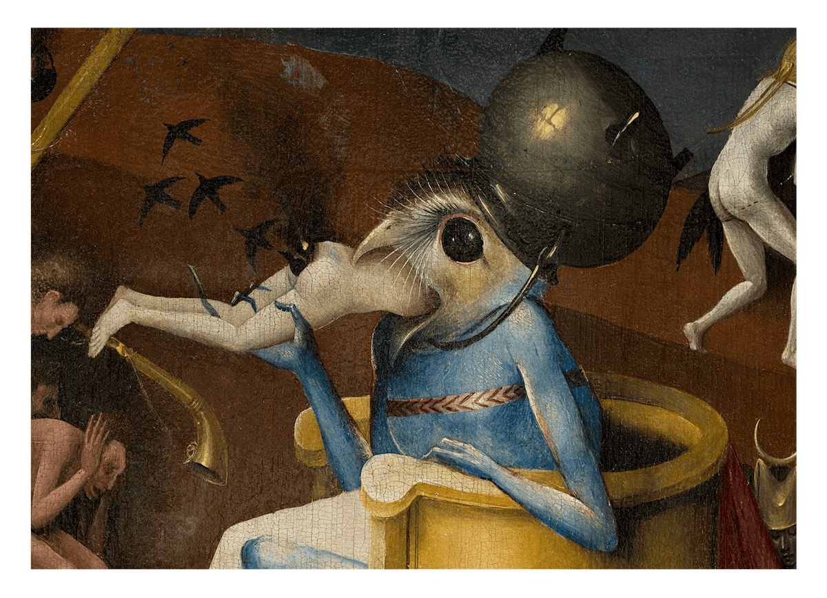 Hieronymus Bosch - Ausschnitt aus 