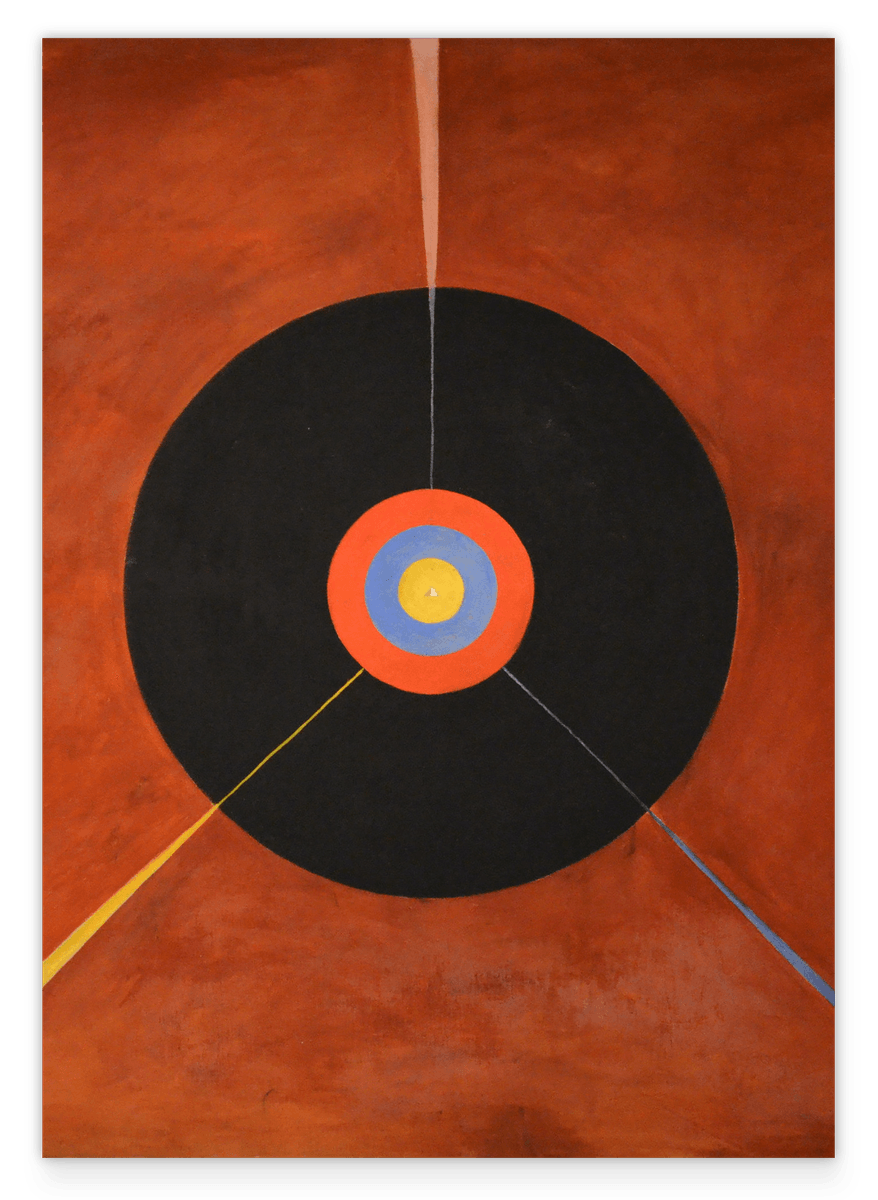 Hilma af Klint - Der Schwan, Nr. 18