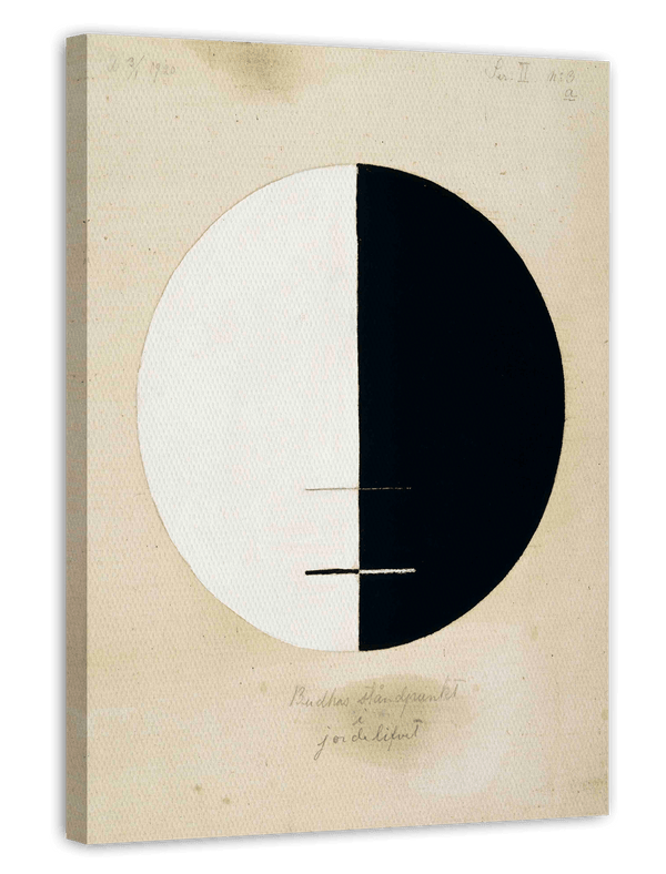 Hilma af Klint - Buddha's Standpunkt im irdischen Leben, Nr. 3a