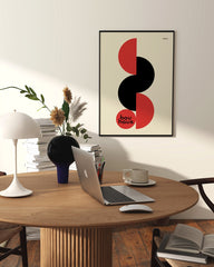 After Hover: Bauhaus Art Revival in Schwarz-Rot