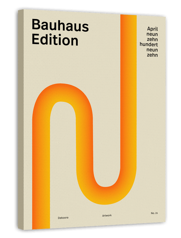 Bauhaus Edition in Gelb - Retro trifft Moderne