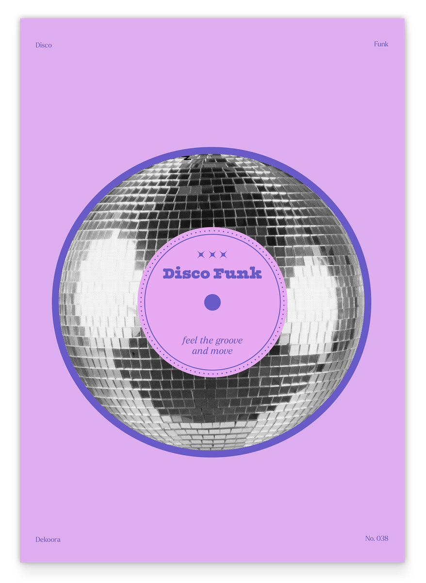 Disco Funk in Lila - Groove and Move