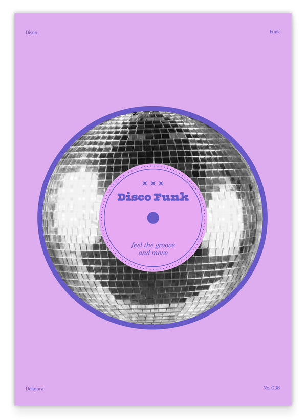 Disco Funk in Lila - Groove and Move