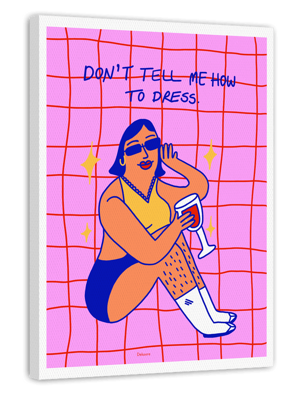 Don't tell me how to dress - Socks in flipflops