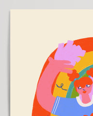After Hover: Cheer if you're Queer - With rainbow