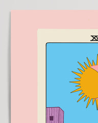 After Hover: The Moon - Tarot inspired - Colorful dream journey