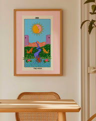 After Hover: The Moon - Tarot inspiriert - Bunte Traumreise