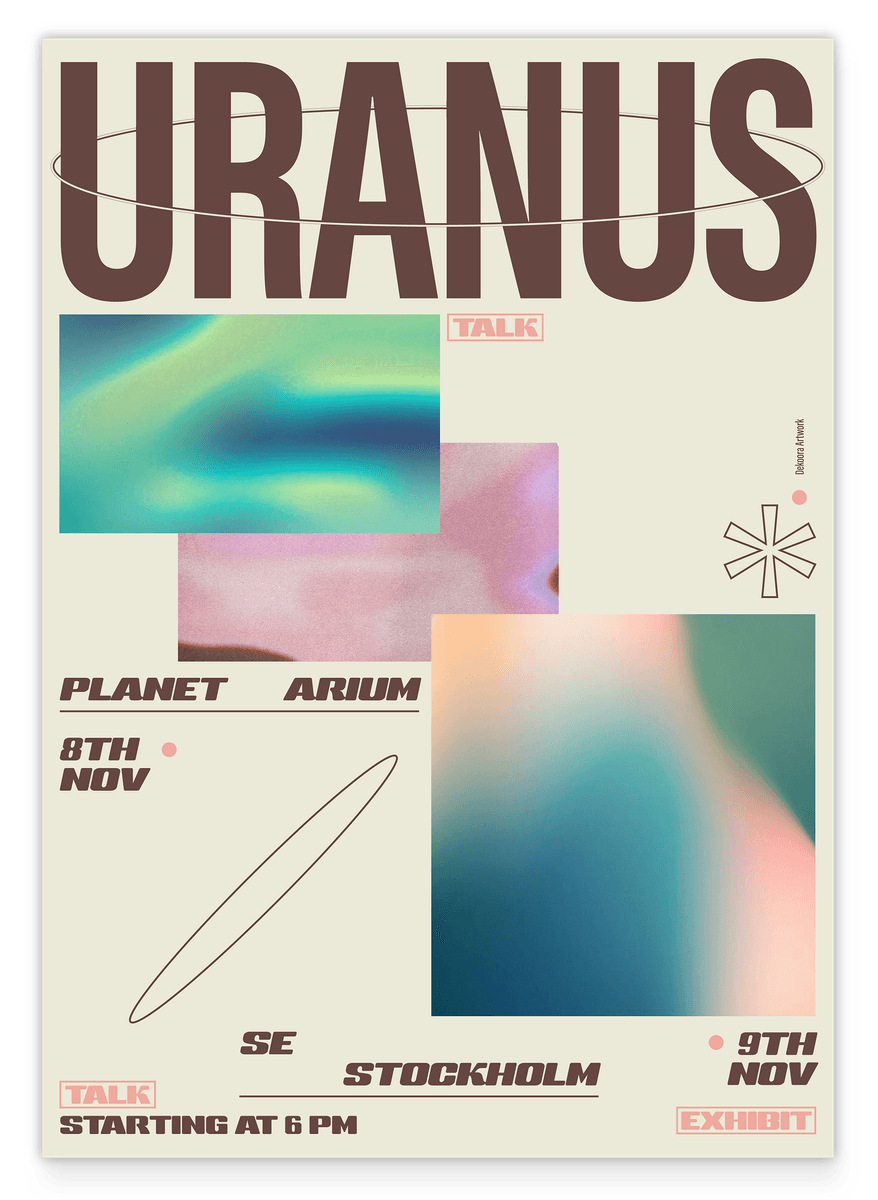 Uranus - Planet Arium Exhibit