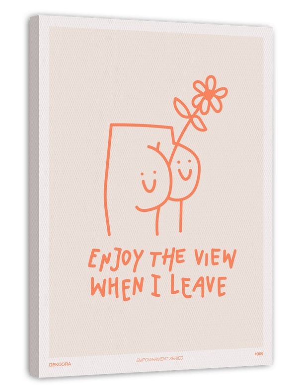 Enjoy the view - Friendly Butt in Korall-Orange