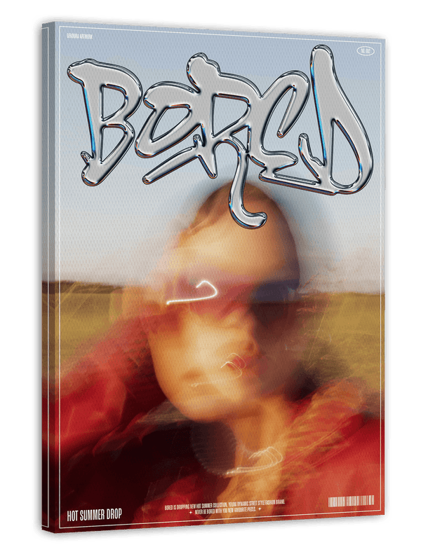 Bored - Abstrakte Fotografie im Y2K Style