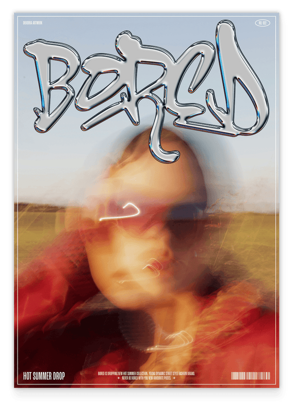 Bored - Abstrakte Fotografie im Y2K Style