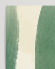 After Hover: Quiet Green - Minimalist Art Print