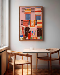 After Hover: Orientalischer Markt - Boho Teppiche & bunte Terrassen