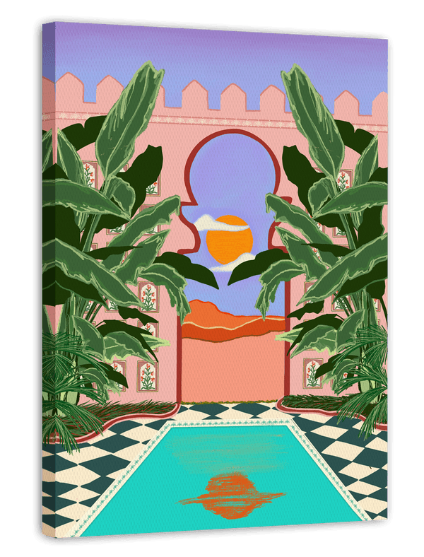 Oase in Marrakesch - Tor zur Sonne