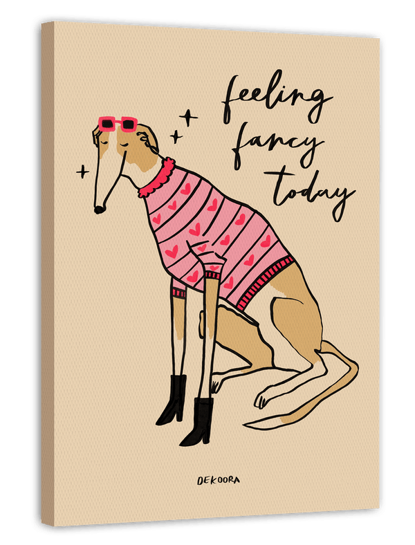 Feeling Fancy Today - Dressed-Up Dog