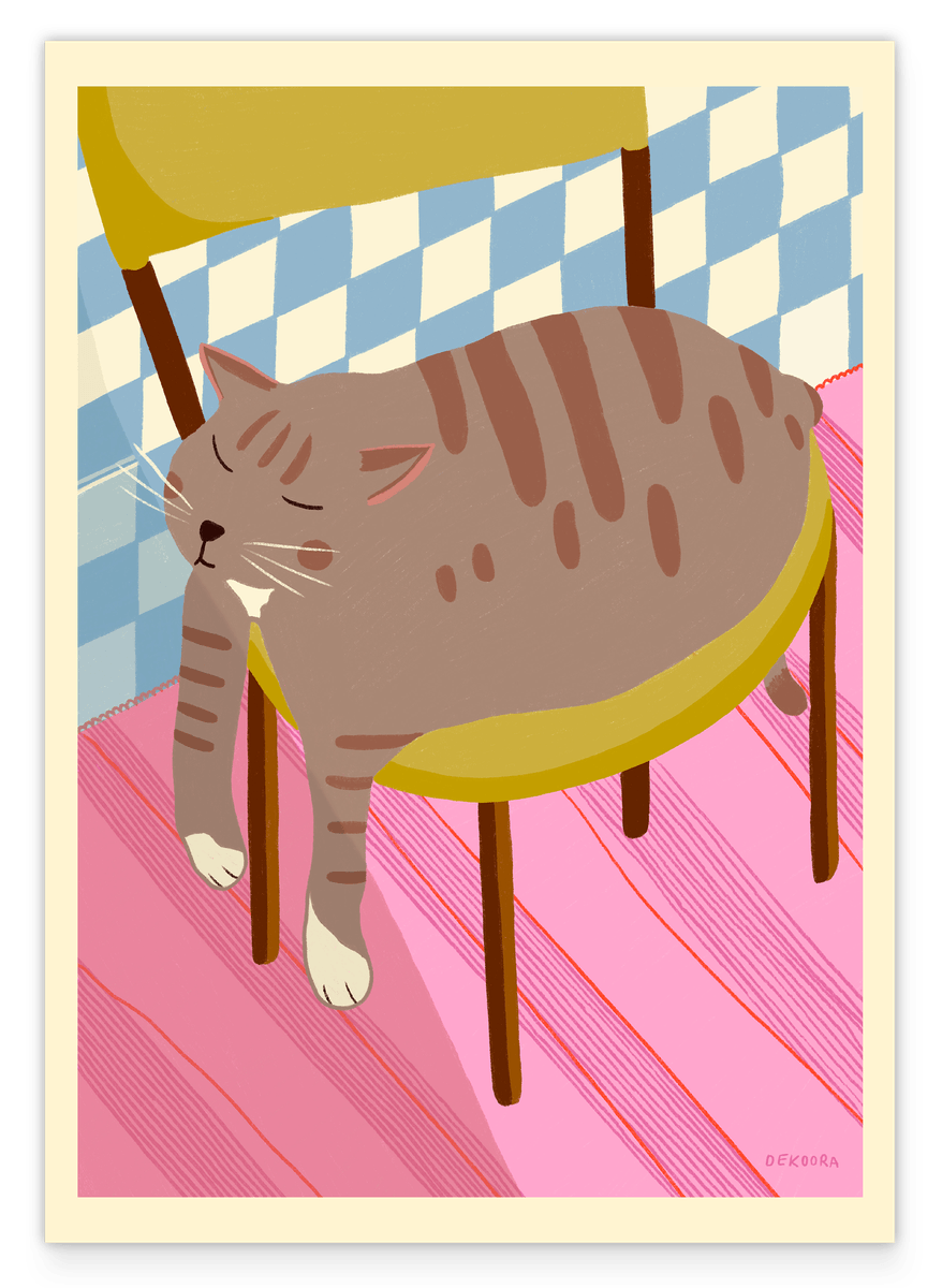 Sleepy Cat - One Nap a Day Keeps the Doctor Away
