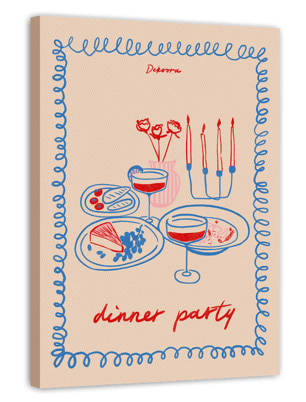 Dinner Party - Candles, Cocktails, Camembert