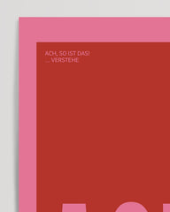 After Hover: Oh, I see. - Typography in pink