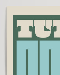 After Hover: Tutto Bene - Positive saying in green