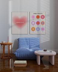 After Hover: Set aus 2 Postern: Aura Love