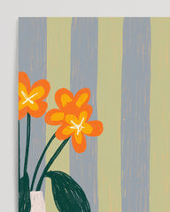 After Hover: "Lemon Love &amp; Orange Oasis" with stripes