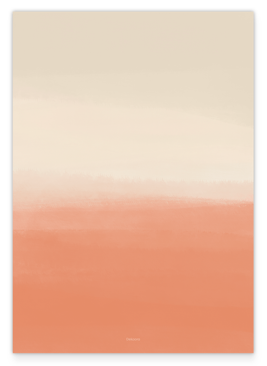 Coup de pinceau moderne en blush
