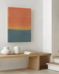 After Hover: Coral Crush (1/3) - Abstrakte Wandkunst