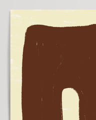 After Hover: Modest Mocca: Organic shapes in brown
