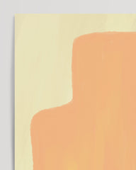 After Hover: "Pure Peach" (1/3) - Organic-Minimalist Form
