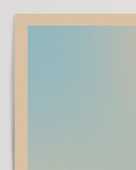 After Hover: Baby blue &amp; beige aura "Silence"