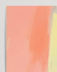 After Hover: Creative color blocking in black and apricot