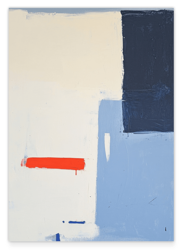 Playful Blueprint - Abstrakte Wandkunst (2/2)