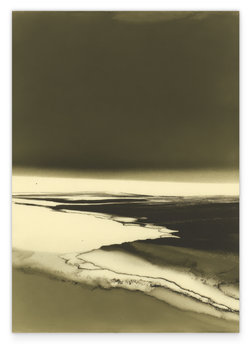 Sanfte Sinfonie: Abstrakte Sandlandschaft