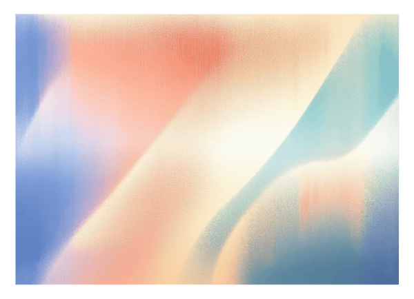 Rosy Radiance - Farbverlauf im Prisma-Stil